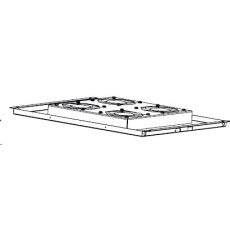 Eurocase ventilačná jednotka pre rozvádzače GB68xx, 4x ventilátor