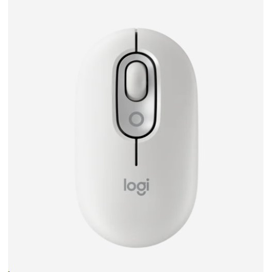 Logitech® POP Mouse with emoji - OFF-WHITE 