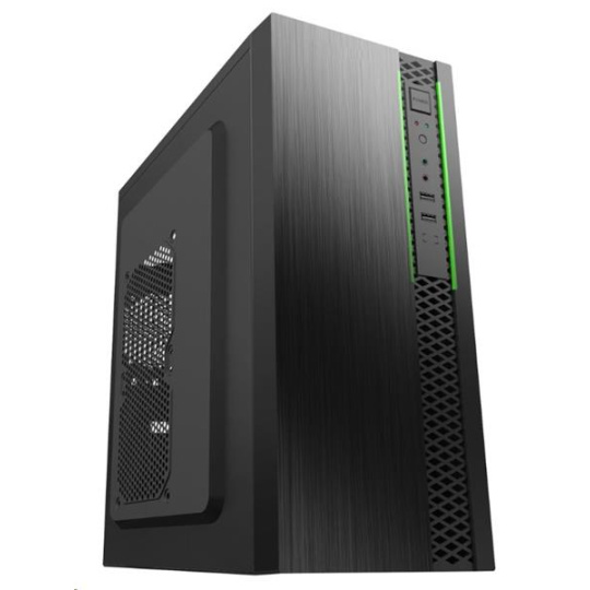 Eurocase ML N6-550B, case ATX, 2xUSB3.0, USB-C, black