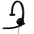 Logitech® H570e USB Headset Mono (Teams version) headset - BLACK - USB-C