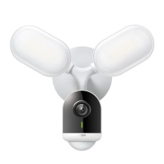 TP-LINK """Smart Floodlight CameraSPEC: 2K QHD (2560x1440), 2.4 GHz, 2800 Lumens (5000K Color Temperature), 270° Passiv