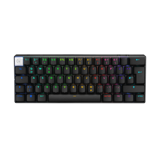 Logitech® G PRO X 60 LIGHTSPEED Wireless Gaming Keyboard (Tactile)-BLACK-US INT'L-2.4GHZ/BT