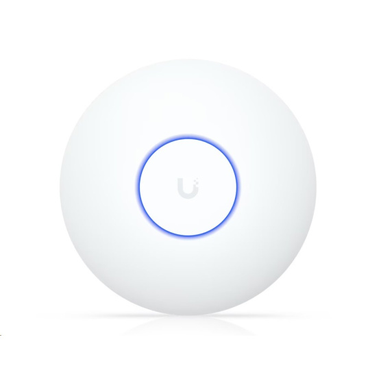 Ubiquiti Compact, ceiling-mounted WiFi 7 AP with 4 spatial streams and 2.5 GbE uplink.