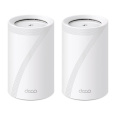 TP-LINK "BE9300 Whole Home Mesh Wi-Fi 7 System(Tri-Band)SPEED: 574 Mbps at 2.4 GHz + 2880 Mbps at 5 GHz + 5760 Mbps at