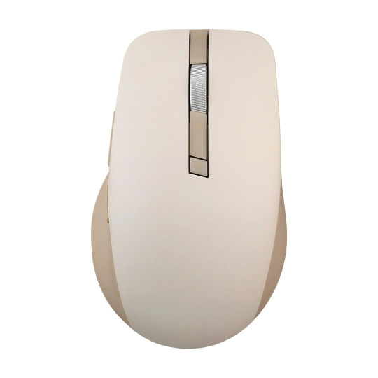 ASUS MOUSE SmartO MD200 SilentPlus béžová- optická bezdrôtová myš;;BT+2.4GHZ