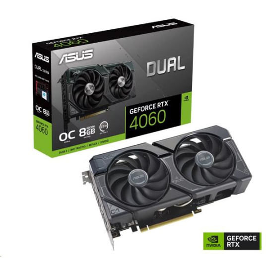 ASUS DUAL-RTX4060-O8G 8GB/128-bit GDDR6 HDMI 3xDP