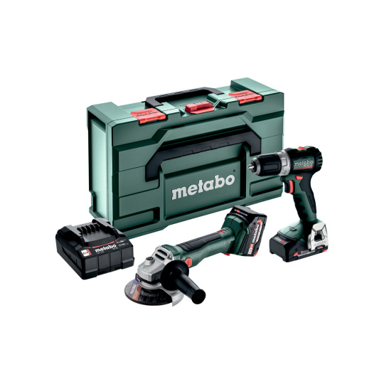 Metabo Combo Set 2.6.5 18 V * BS18LBL+W18LBL9 (1x4.0&2.0Ah, SC30, metaBOX165L)