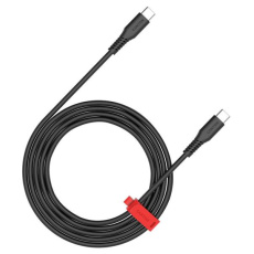 Canyon CC60SC20, 2m kábel, USB-C / USB-C, PD 60 W, 480 Mbps, čierny