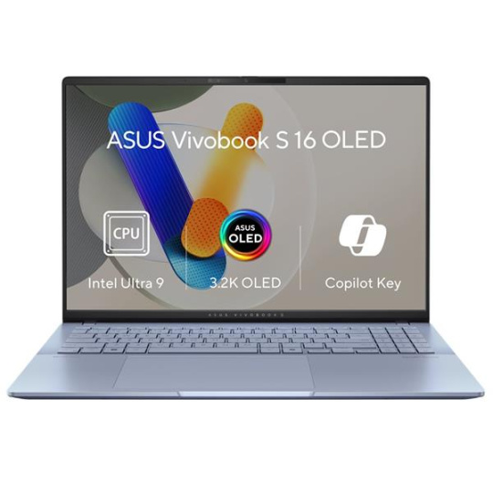 ASUS Vivobook S 16X S5606MA-OLED151X, Ultra 9 Processor 185H, 16.0˝ 3200x2000, UMA, 32GB, SSD 1TB, W11Pro