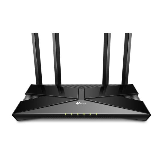 TP-LINK "AX3000 Dual-Band Wi-Fi 6 RouterSPEED: 574 Mbps at 2.4 GHz + 2402 Mbps at 5 GHzSPEC: 4× Antennas, MediaTek Dua