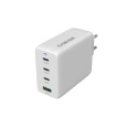 Canyon 100ACC vysokorýchlostná univerzálna nabíjačka do steny, 2xUSB-C 100W, 1xUSB-C 30W, 1xUSB-A 30W, biela