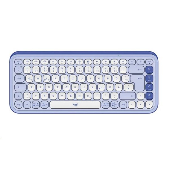 Logitech® POP ICON KEYS Wireless Keyboard LILAC - US INT'L 