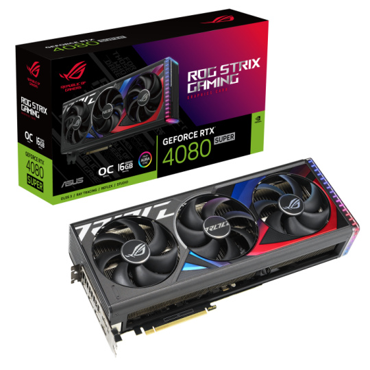 ASUS ROG STRIX RTX4080 SUPER OC 16GB/256-bit GDDR6 2xHDMI 3xDP