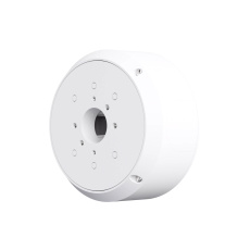 Ubiquiti - Tamper-resistant junction box for UniFi Bullet, Dome, and Turret cameras, white