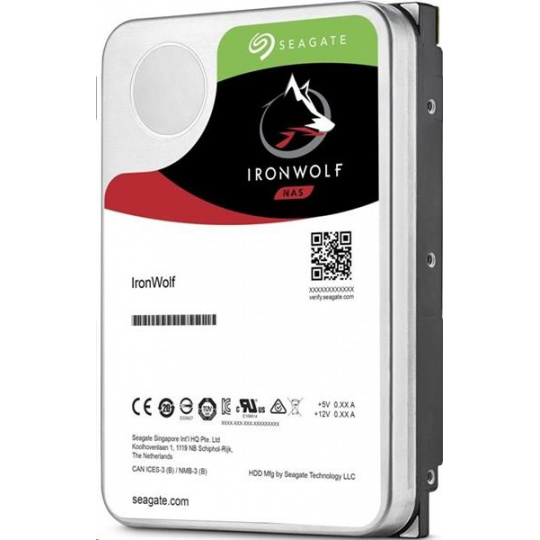 Seagate IronWolf NAS HDD 8TB 7200RPM 256MB SATA