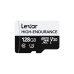 128GB Lexar® High-Endurance microSDHC/microSDXC™ UHS-I cards?up to 100MB/s read, 45MB/s Write, C10 A1 V30 U3