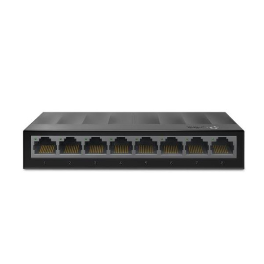 TP-LINK "LiteWave 8-Port Gigabit Desktop Switch PORT: 8× Gigabit RJ45 PortsSPEC: Desktop Plastic CaseFEATURE: Plug an