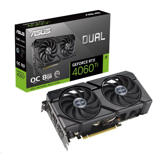 ASUS DUAL RTX4060TI OC 8GB/128-bit GDDR6 HDMI 3xDP