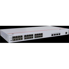 Huawei S310-24P4X,S310-24P4X,S310-24P4X (24*10/100/1000BASE-T ports(400W PoE+), 4*10GE SFP+ ports, built-in AC power)