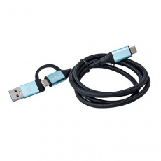 i-tec USB-C Cable to USB-C with Integrated USB 3.0 Adapter