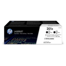 HP 201X 2-pack High Yield Black Original LaserJet Toner Cartridges (CF400XD)