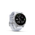 Garmin fenix 8 - 43mm, AMOLED, Silver, Whitestone band