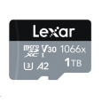 128GB Lexar® High-Performance 1066x microSDXC™ UHS-I, up to 160MB/s read 120MB/s write C10 A2 V30 U3