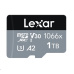 128GB Lexar® High-Performance 1066x microSDXC™ UHS-I, up to 160MB/s read 120MB/s write C10 A2 V30 U3