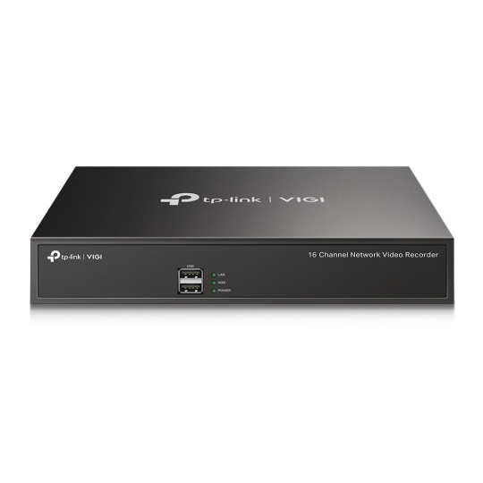 TP-LINK "16 Channel Network Video RecorderSPEC: H.265+/H.265/H.264+/H.264, Up to 8MP resolution, 80 Mbps Incoming Bandw