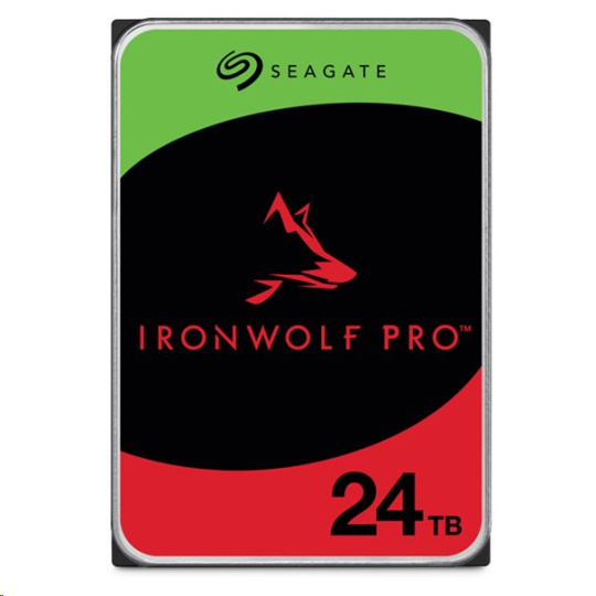 Seagate IronWolf Pro NAS HDD 24TB 7200RPM 512MB SATA 6Gbit/s