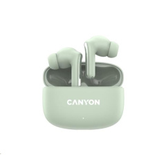 Canyon TWS-9, OnGo 9, True Wireless Stereo BT 4.4 slúchadlá do uší, 6 + 24h výdrž, nabíjacia stanica v kazete, zelené