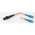 Patchcord opticky MM OM1 62,5/125; MTRJ(f)-LC, 5m LSOH, modrý dup, 2x2.5mm, I/L 0,2dB,R/L -35dB, ZCOMAX