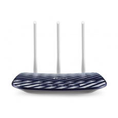 TP-LINK Archer C20v5 AC750 Dual-Band Wi-Fi Router, 433Mbps at 5GHz + 300Mbps at 2.4GHz, 5 10/100M Ports, 3  antennas