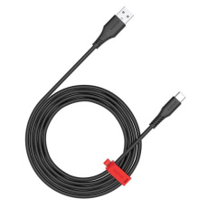 Canyon AC18SC, 1.2 m kábel, USB-A / USB-C, 18 W, čierny