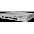 Huawei Data Communication,S220S-8T2J,S220S-8T2J,S220S-8T2J (8*10/100/1000BASE-T ports, 2*2.5GE SFP ports, built-in AC power, Fanle