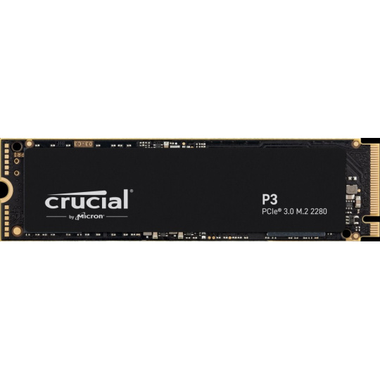 Crucial P3 1TB SSD, M.2 2280, NVMe PCIe Gen3, r3500MB/s, w3000MB/s, Storage Executive + Acronis SW