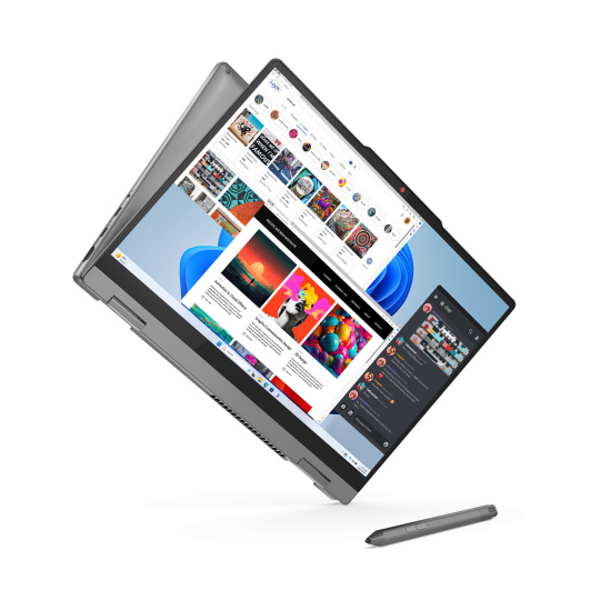 Lenovo IP 5 2in1 14IRH9, i5-13420H, 14.0˝ 1920x1200 WUXGA/Touch, UMA, 16GB, SSD 512GB, W11H, šedý, 2y CI  