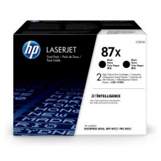 HP 87X 2-pack High Yield Black Original LaserJet Toner Cartridges (CF287XD)