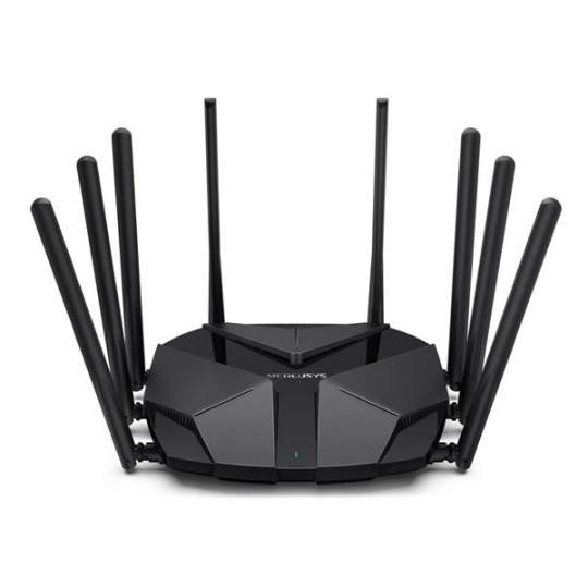 MERCUSYS "AX6000 Dual-Band Wi-Fi 6 RouterSPEED: 1148 Mbps at 2.4 GHz + 4804 Mbps at 5 GHz SPEC:  8× Fixed External Ant