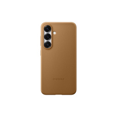 Samsung Ochranný kryt z vegánskej kože pre Galaxy S25 Brown