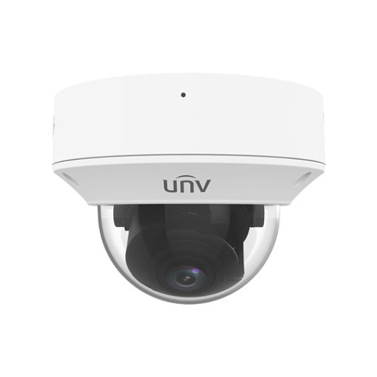 UNIVIEW IP kamera 3840x2160 (4K UHD), až 20 sn/s, H.265, obj. motorzoom 2,8-12 mm (107,4-29,2°), PoE, Mic., DI/DO