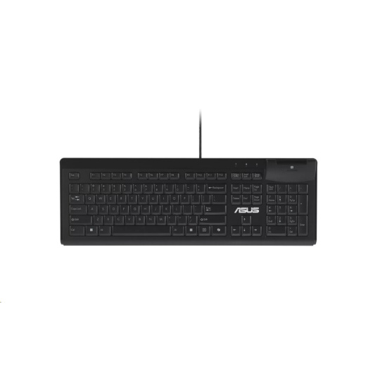 ASUS KU100 SmartCard Keyboard - drôtová klávesnica, čierna, CZ/SK