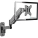 ONKRON TV Monitor Wall Mount Bracket for 13” – 34” Screens Full Motion with Gas Spring, Black