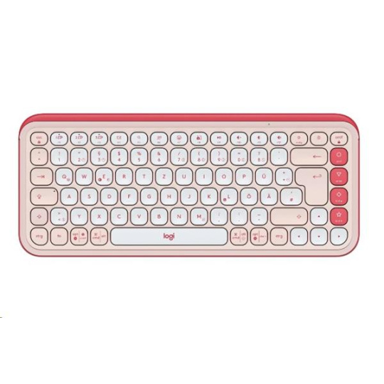 Logitech® POP ICON KEYS Wireless Keyboard ROSE - US INT'L