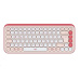 Logitech® POP ICON KEYS Wireless Keyboard ROSE - US INT'L