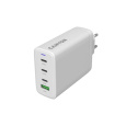 Canyon 140ACC vysokorýchlostná univerzálna nabíjačka do steny, 3xUSB-C 140W/100W/65W, 1xUSB-A 60W, biela