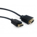 Gembird kábel DisplayPort (M) na VGA (M), 1.8 m, čierny