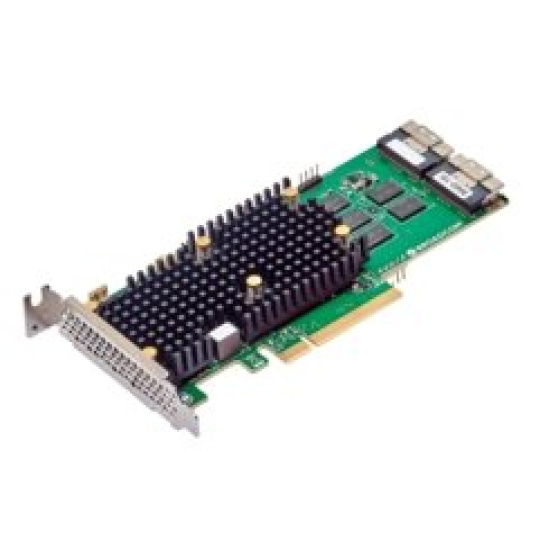 Broadcom MegaRAID SAS 9660-16i, 16-Port Int., 24Gb/s SAS/SATA/PCIe (NVMe), x8, PCIe 4.0 , 8GB