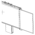 White double-sided ceramic board for Prestigio Solution Multiboard - 1070 x 855 mm in a set of 2