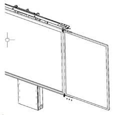 White double-sided ceramic board for Prestigio Solution Multiboard - 1070 x 855 mm in a set of 2